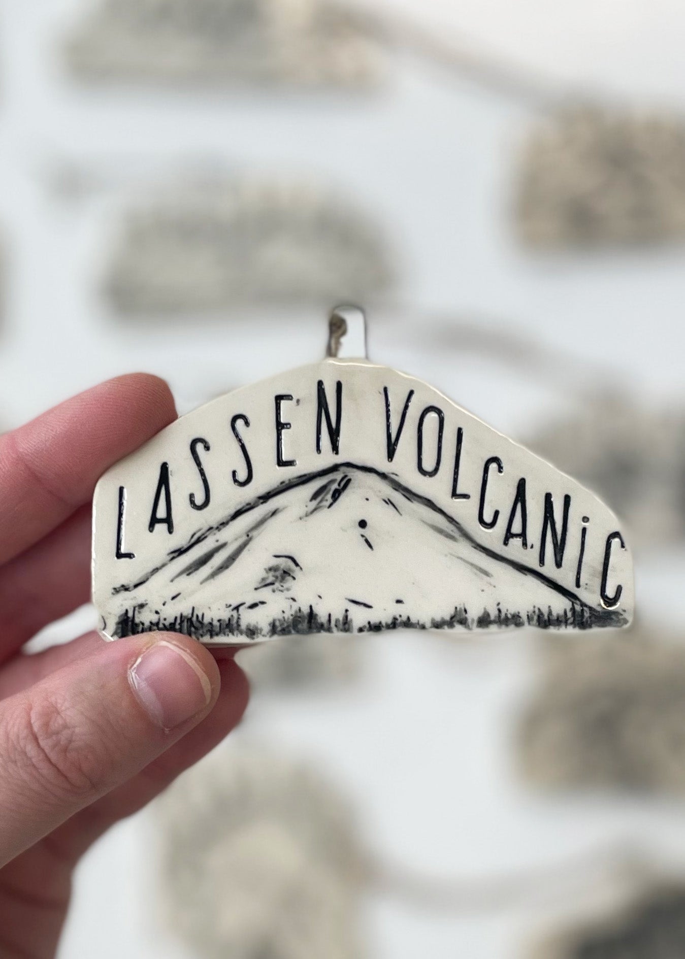 Lassen Volcanic Ornament