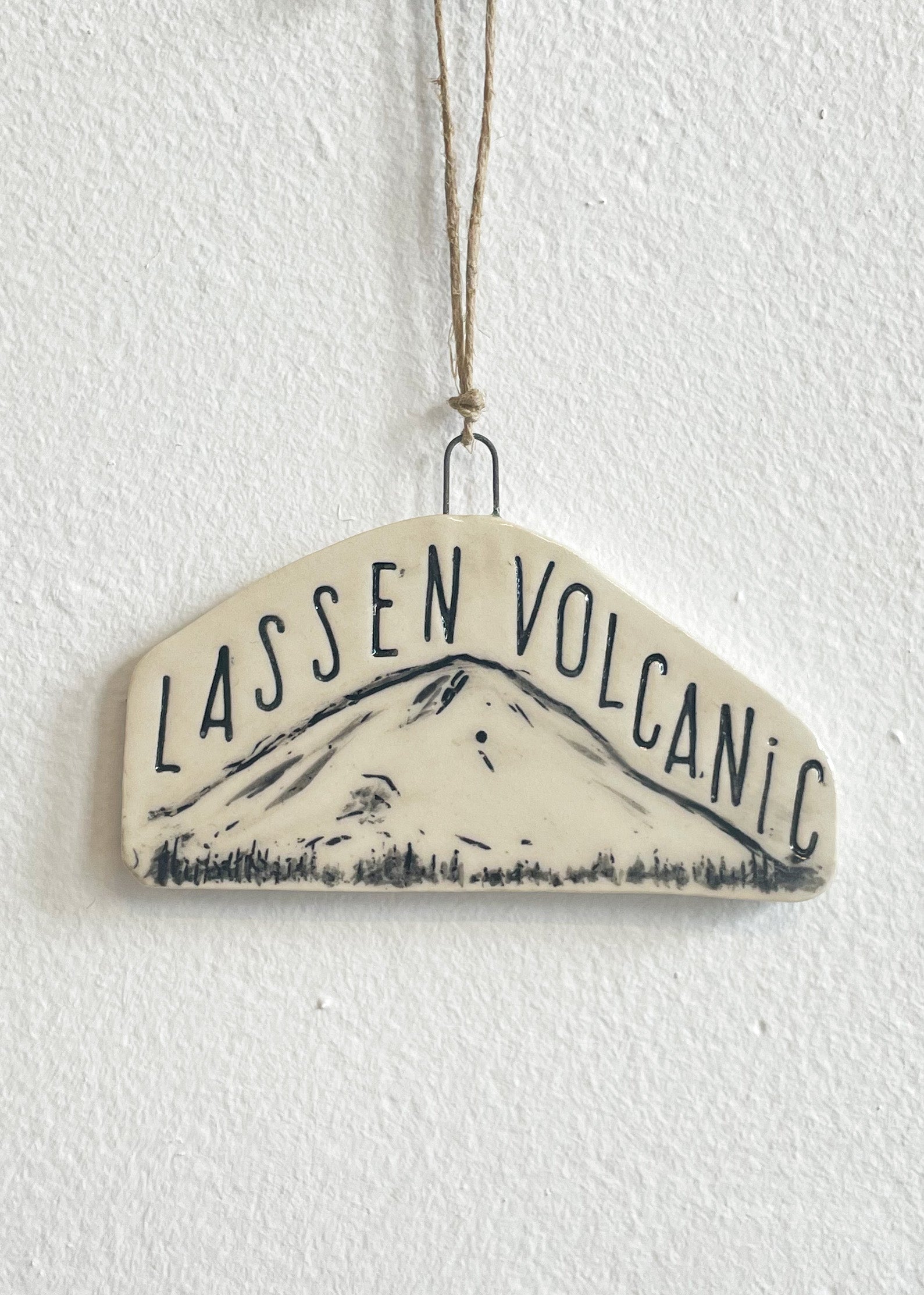 Lassen Volcanic Ornament