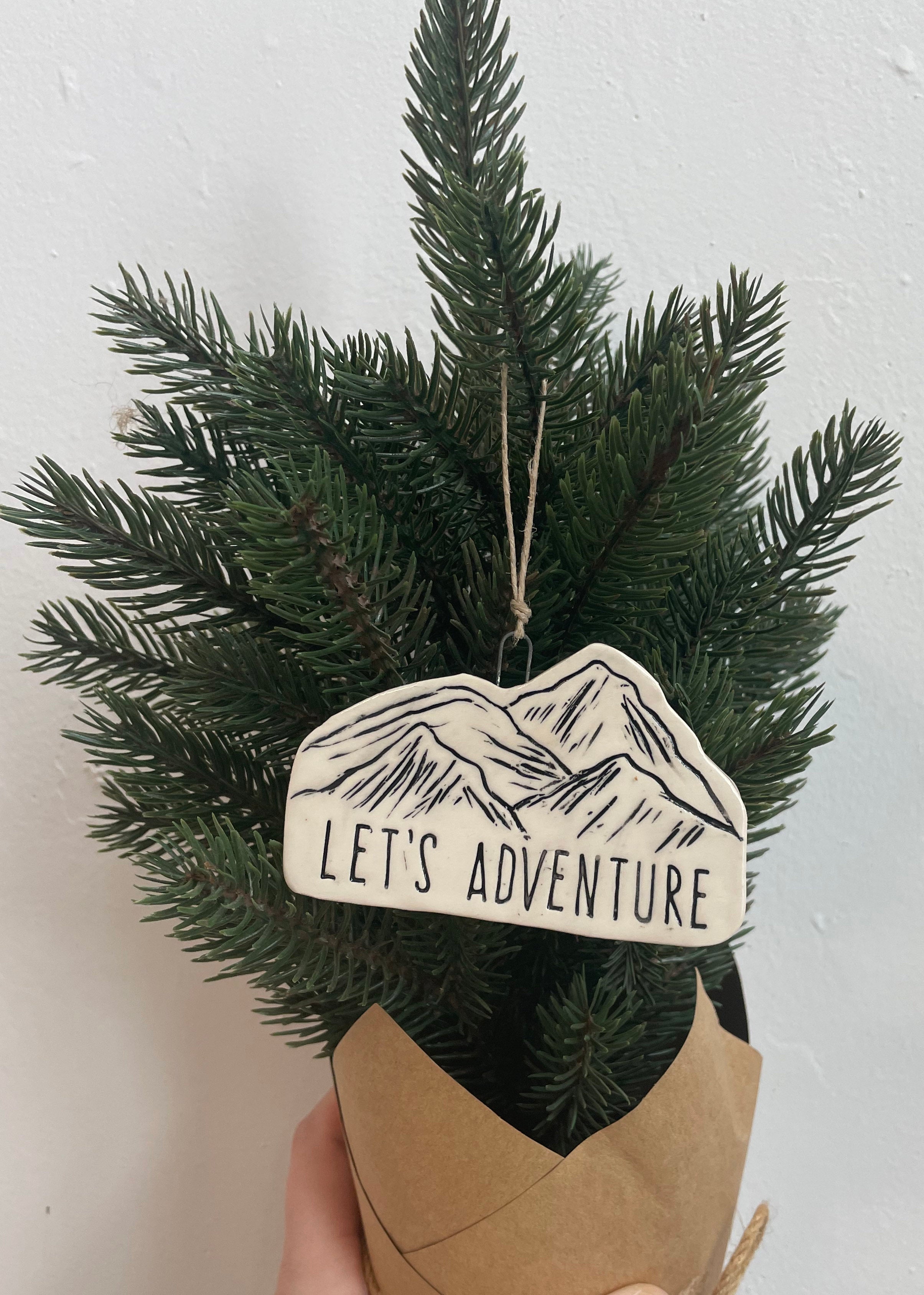 Let&#39;s Adventure Ornament, No 1
