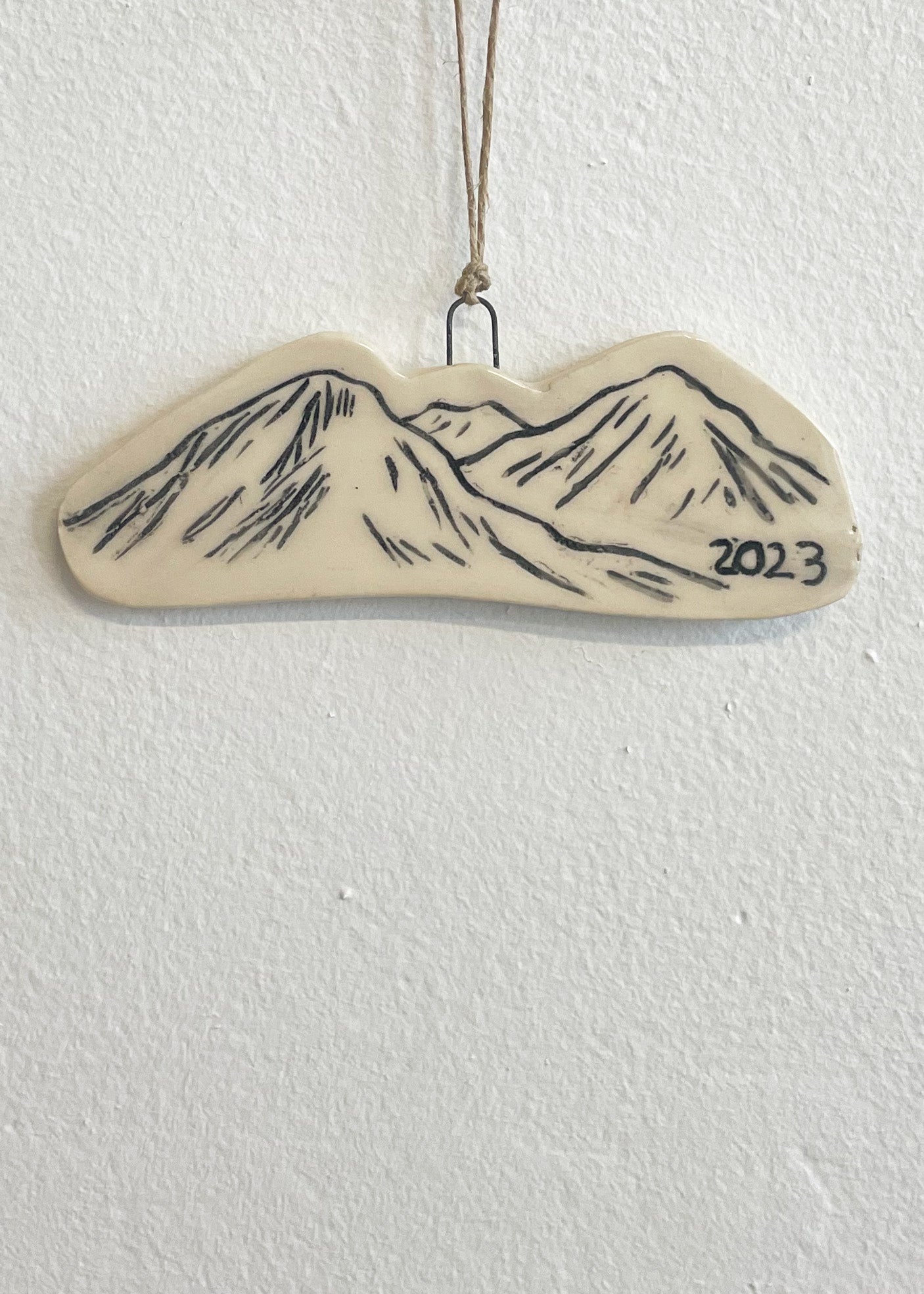 Mountains Ornament 2023