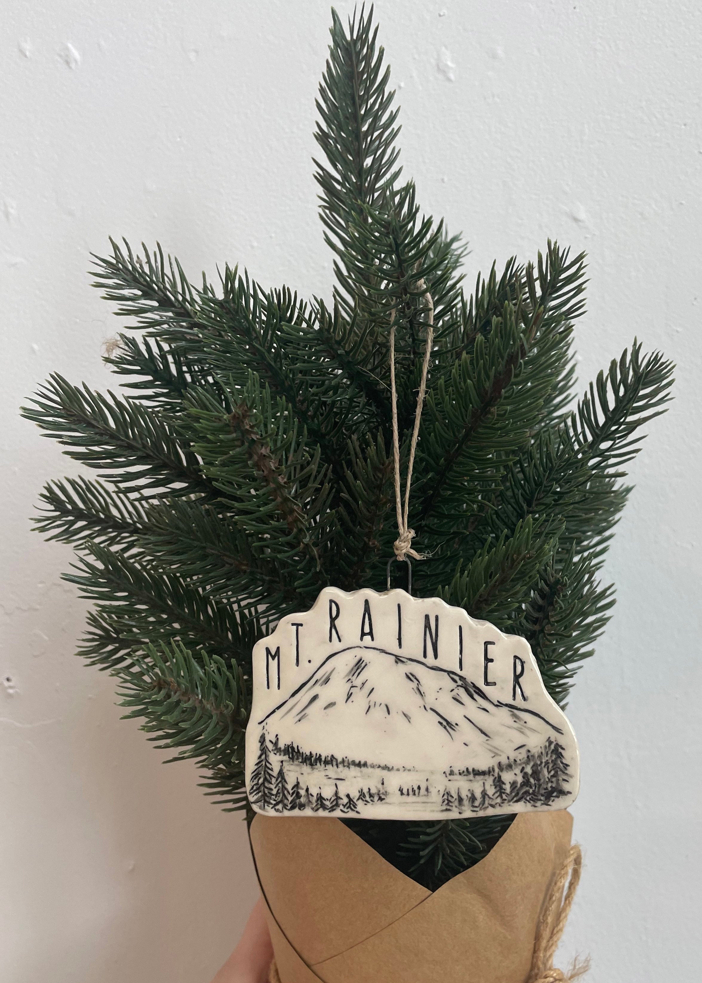 Mt. Rainier Ornament