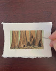 Sequoia National Park Mini Watercolor Original