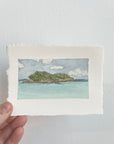 Virgin Islands National Park Mini Watercolor Original