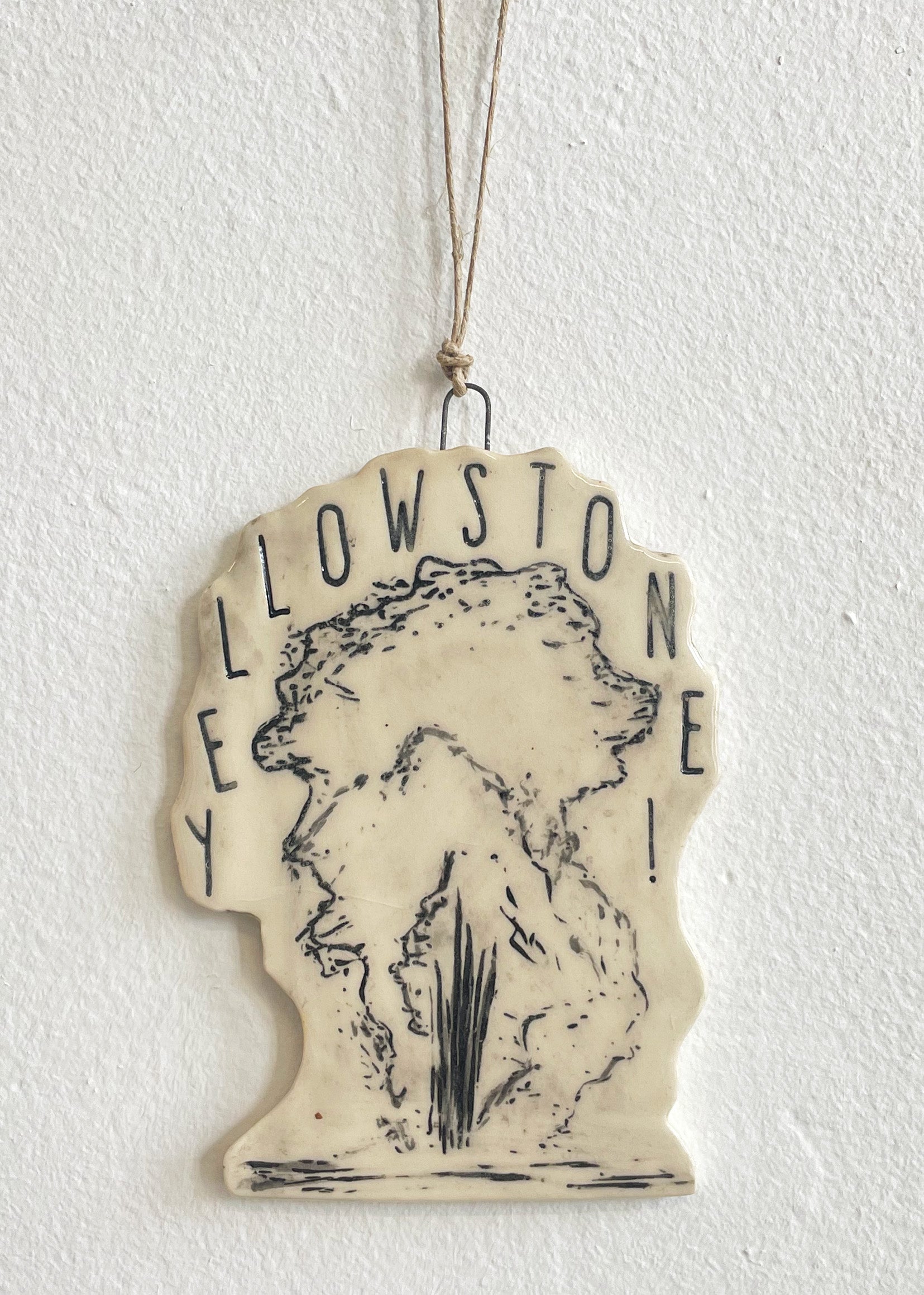 Yellowstone Ornament, No 2