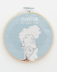 DIY Old Faithful Yellowstone Embroidery Kit