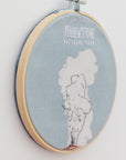 DIY Old Faithful Yellowstone Embroidery Kit