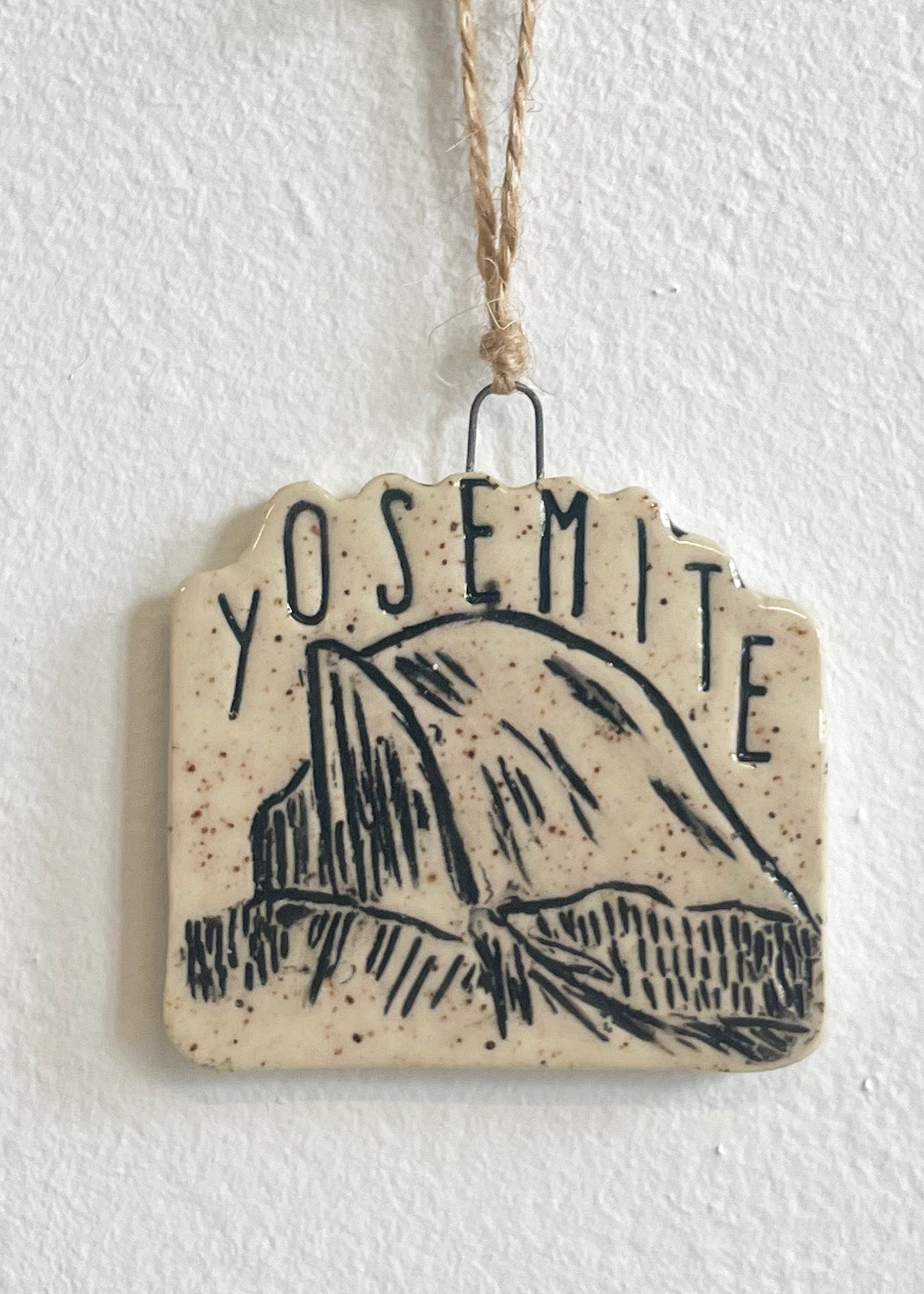 Yosemite Half Dome Ornament, No 1
