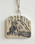 Yosemite Half Dome Ornament, No 1