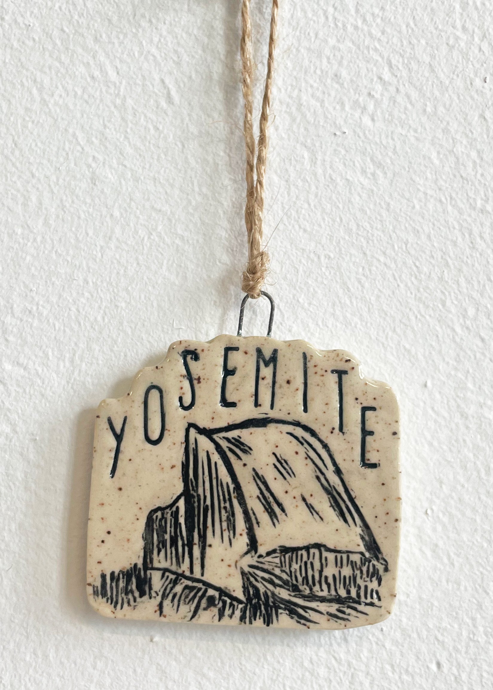 Yosemite Half Dome Ornament, No 2