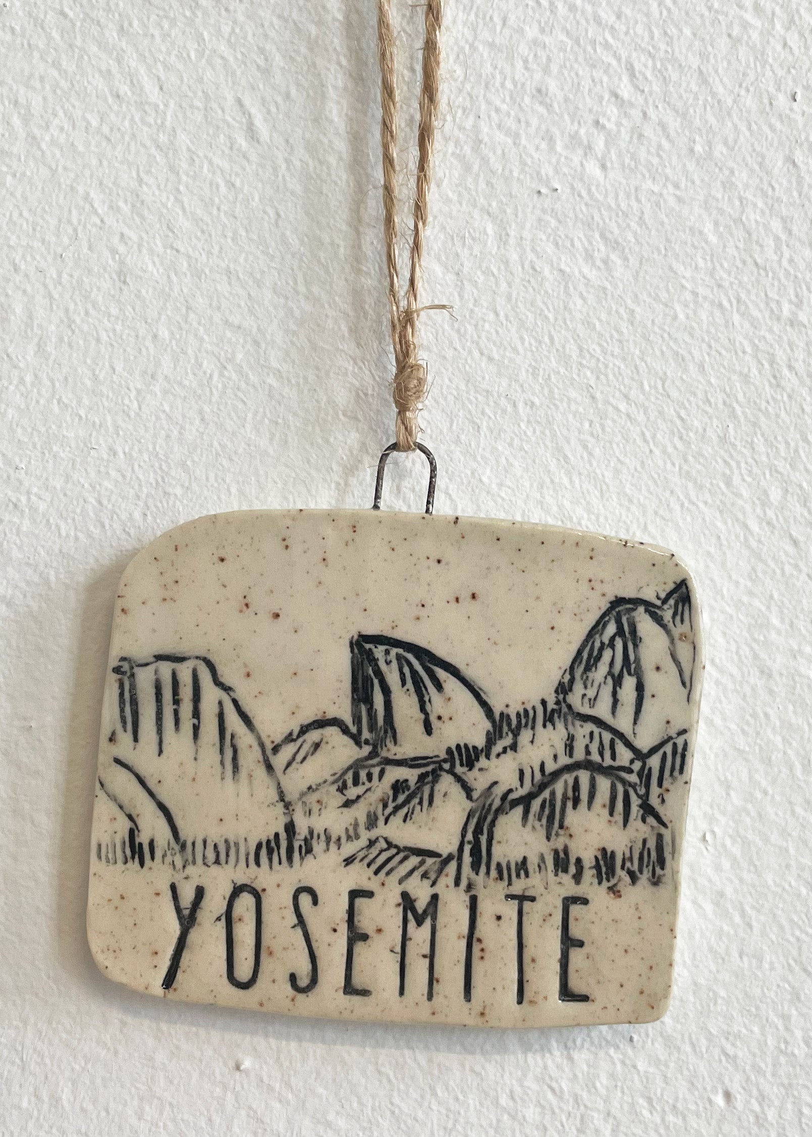 Yosemite Tunnel View Ornament, No 1