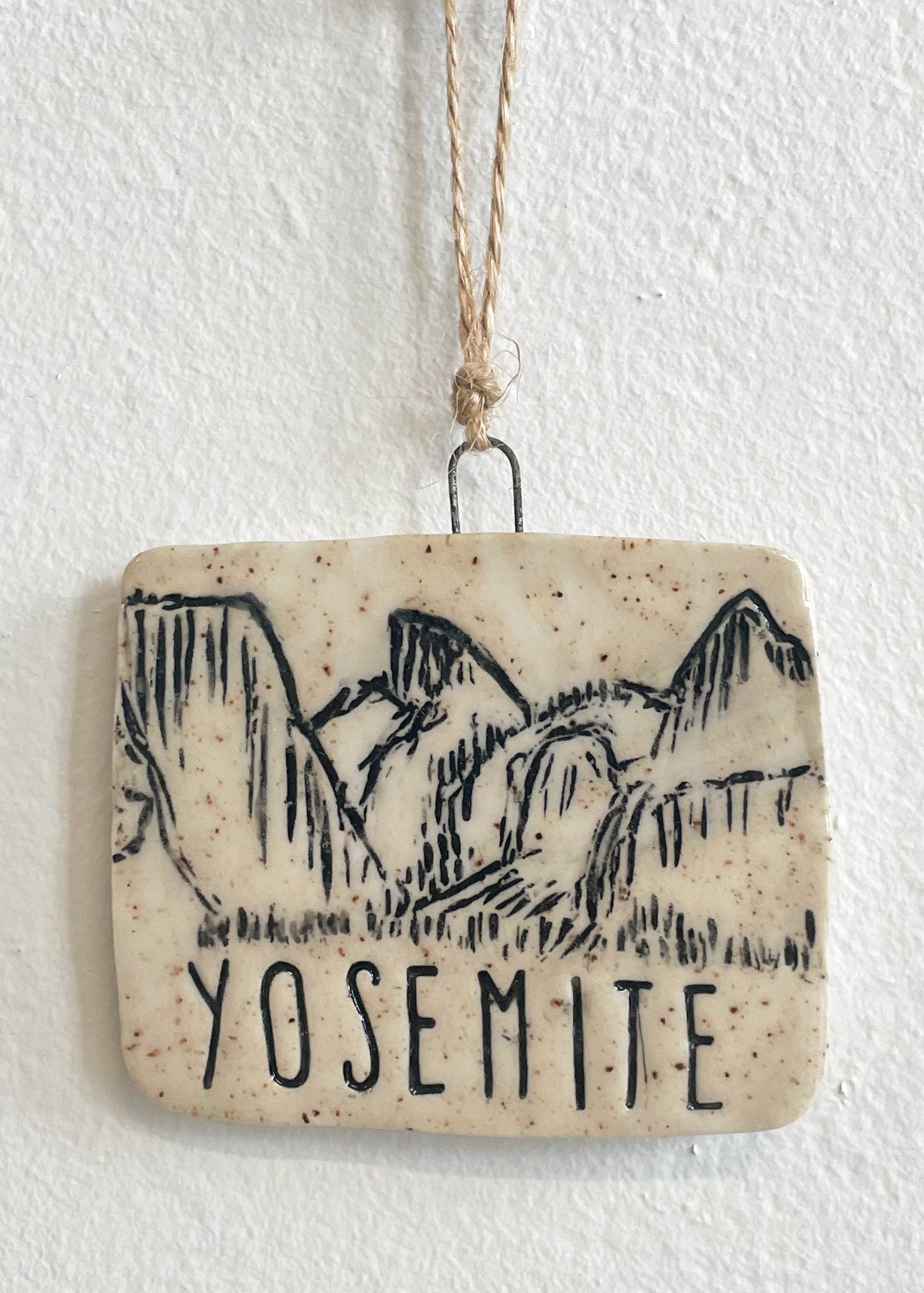 Yosemite Tunnel View Ornament, No 2