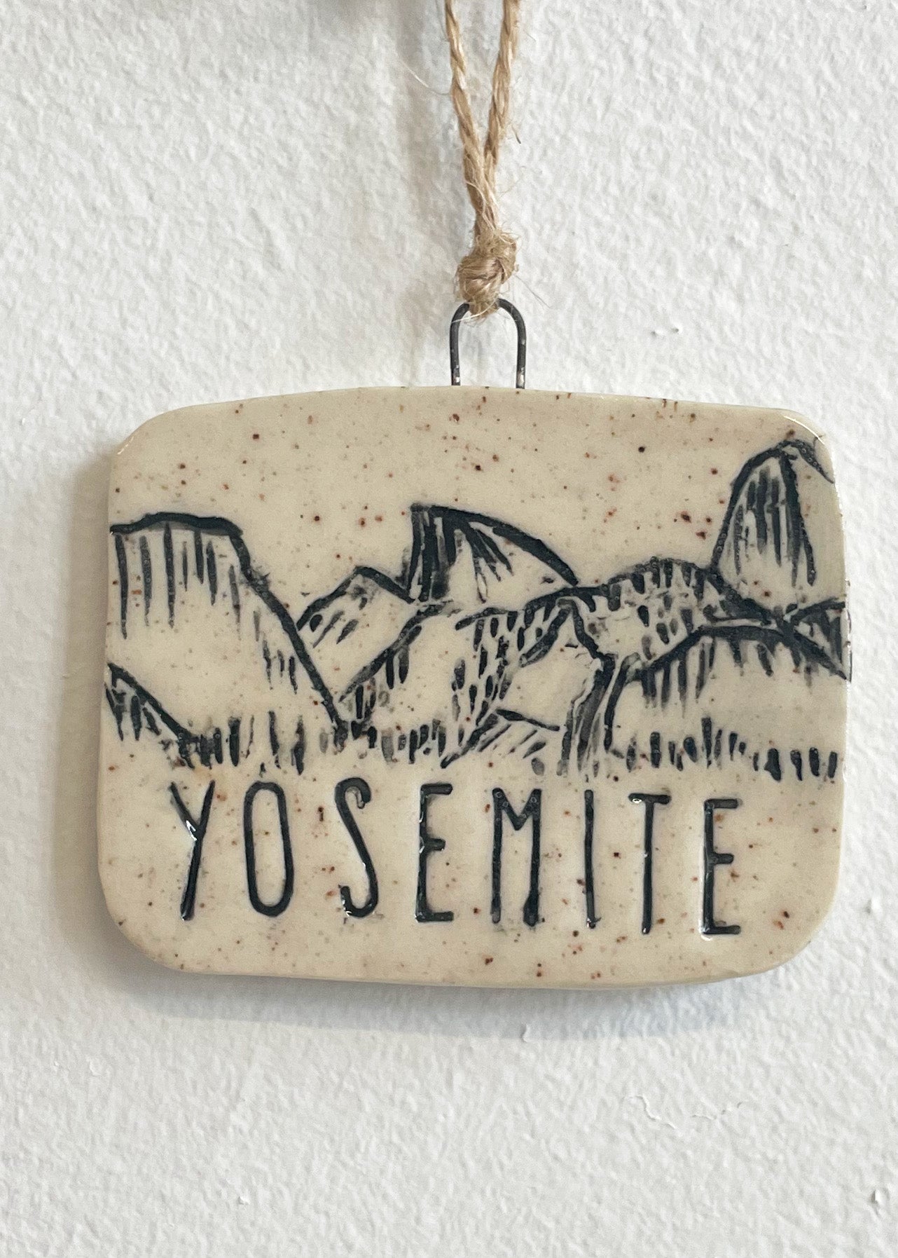 Yosemite Tunnel View Ornament, No 3