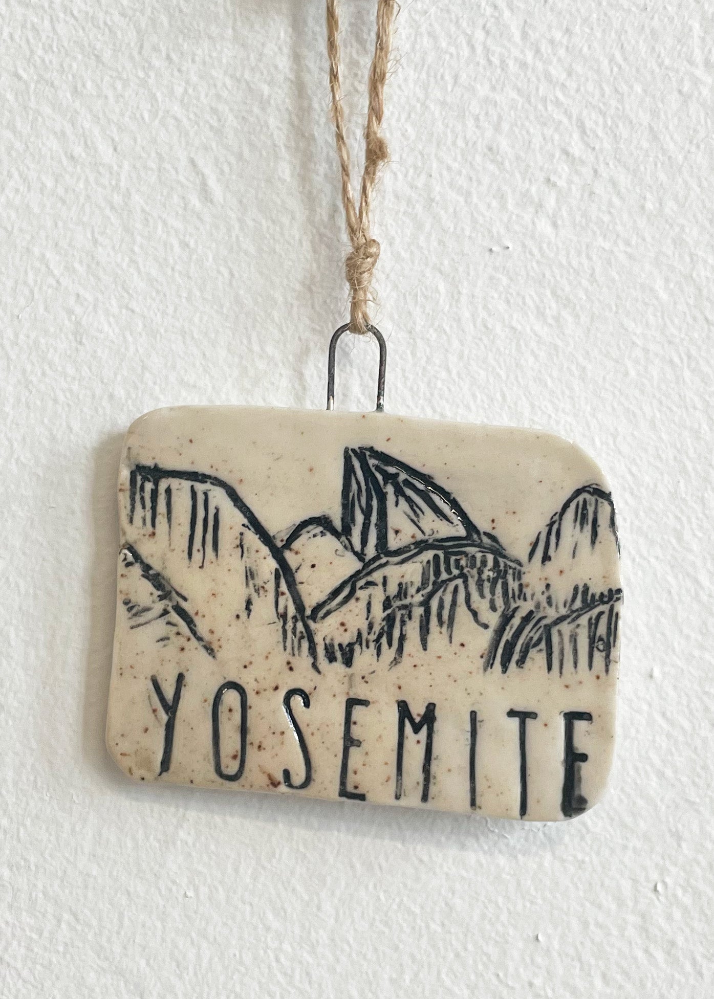 Yosemite Tunnel View Ornament, No 5