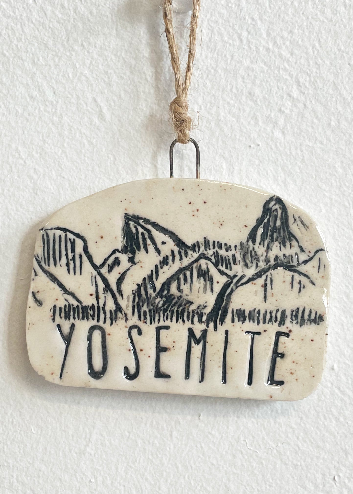 Yosemite Tunnel View Ornament, No 7