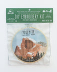 DIY Yosemite Half Dome Embroidery Kit