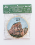 DIY Zion National Park Embroidery Kit