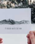 Mt. Katahdin Postcard