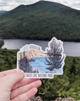 Crater Lake Let's Adventure Sticker
