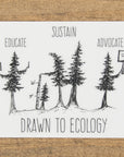 Educate Sustain Advocate Sticker