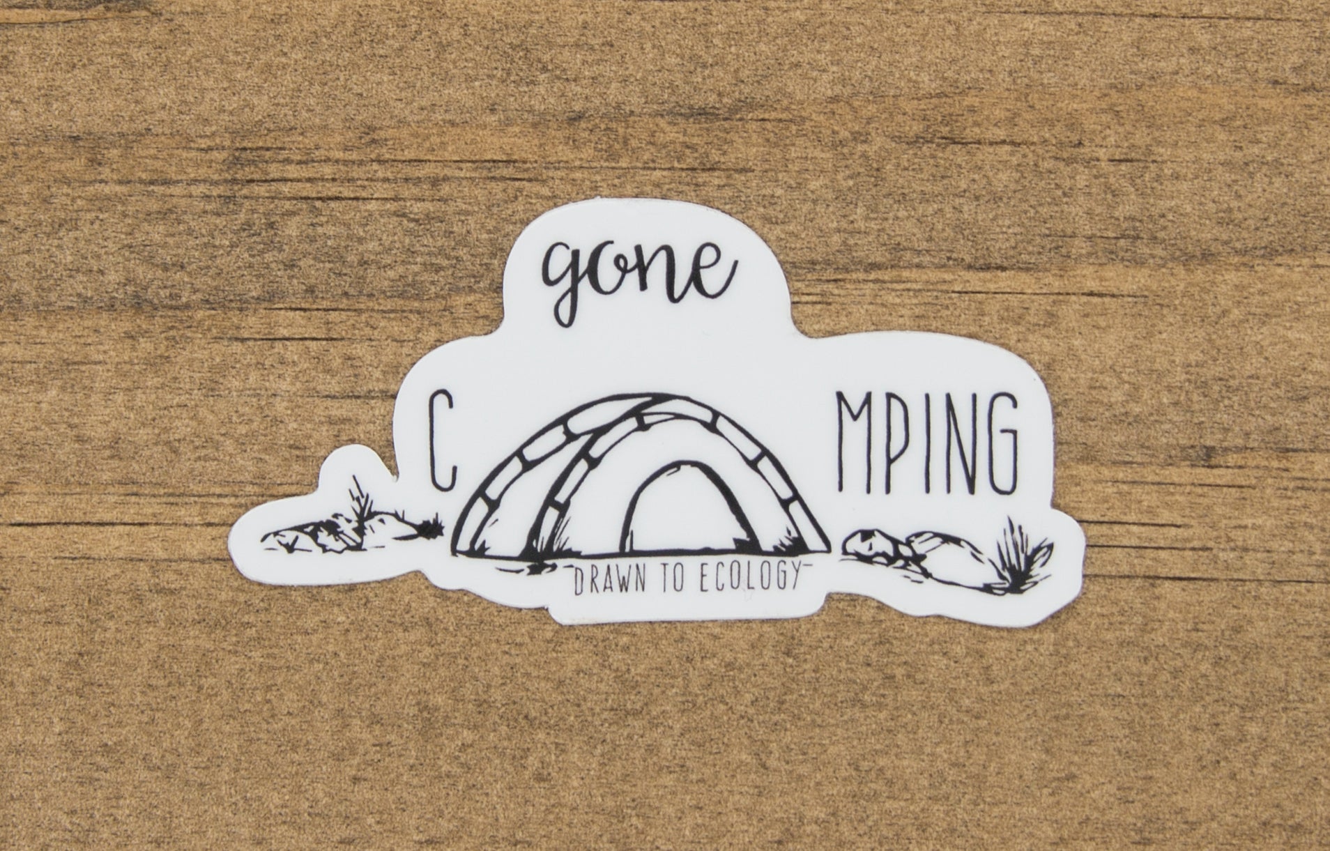 Gone Camping Sticker