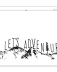 Let's Adventure Postcard