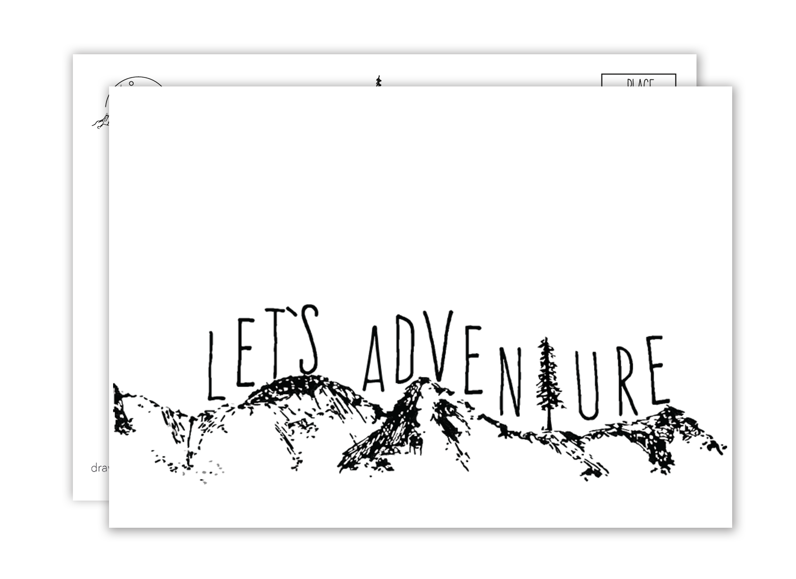 Let&#39;s Adventure Postcard Set