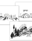 Let's Adventure Postcard Set