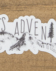 Let's Adventure Sticker