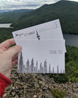 Thank you Trees Postcard