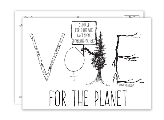 Vote for the Planet Postcard