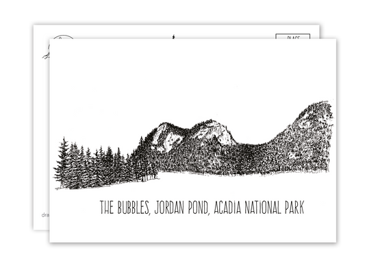 Bubbles Acadia National Park Postcard