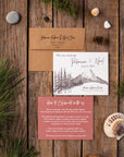 Trees + Peak Save the Date