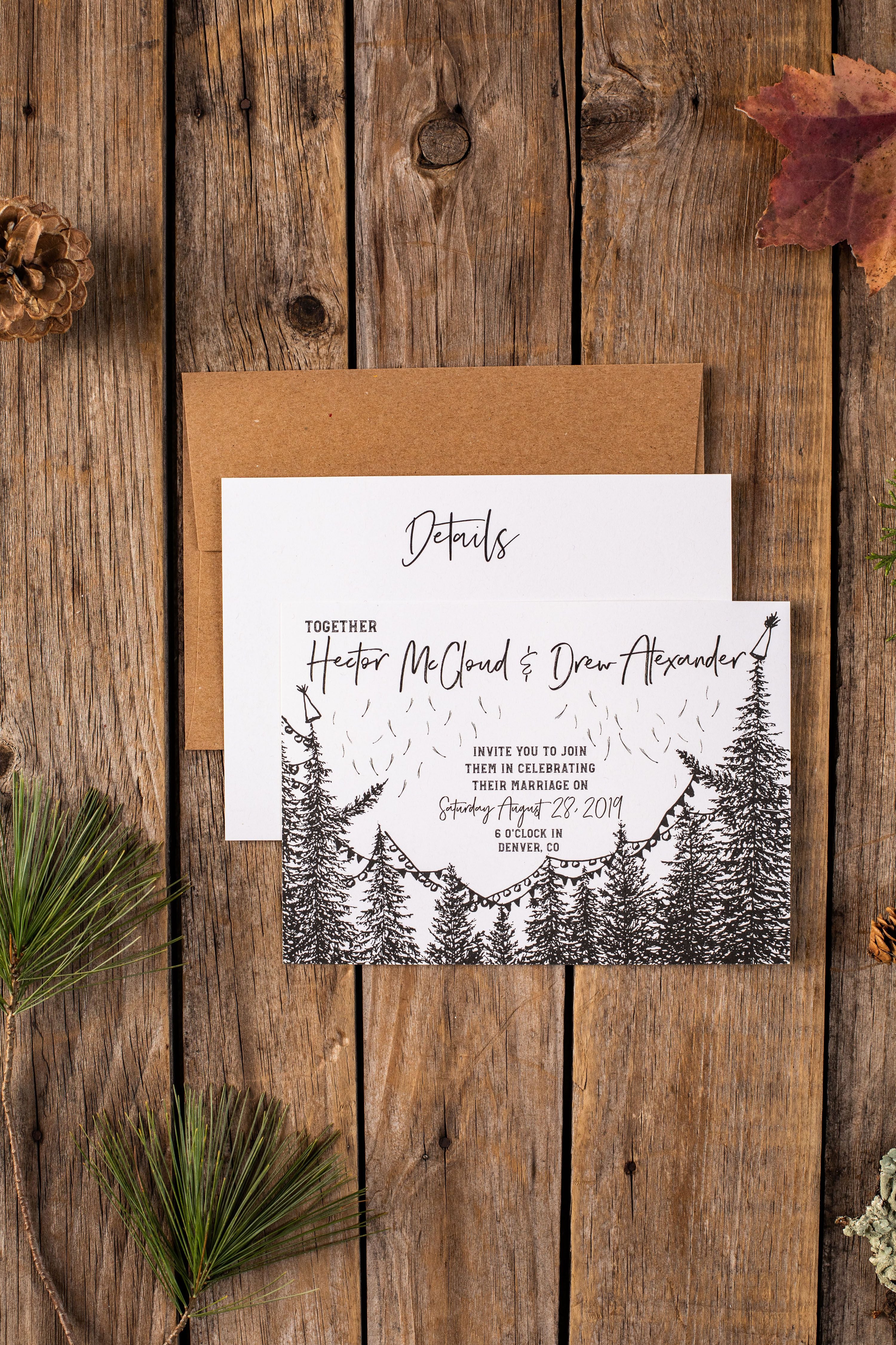 Confetti Invitation