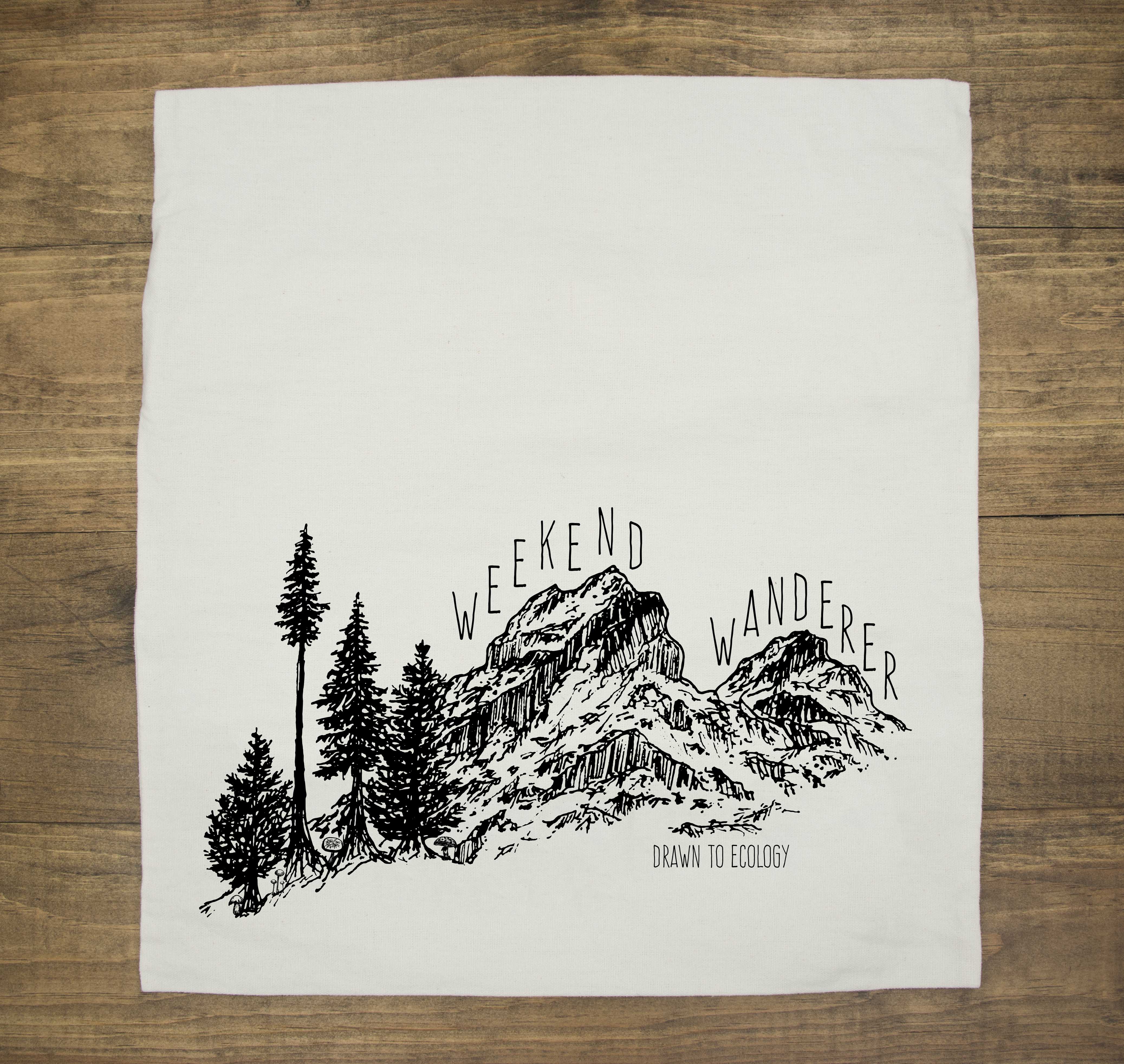 Weekend Wanderers Hemp Pillow Case